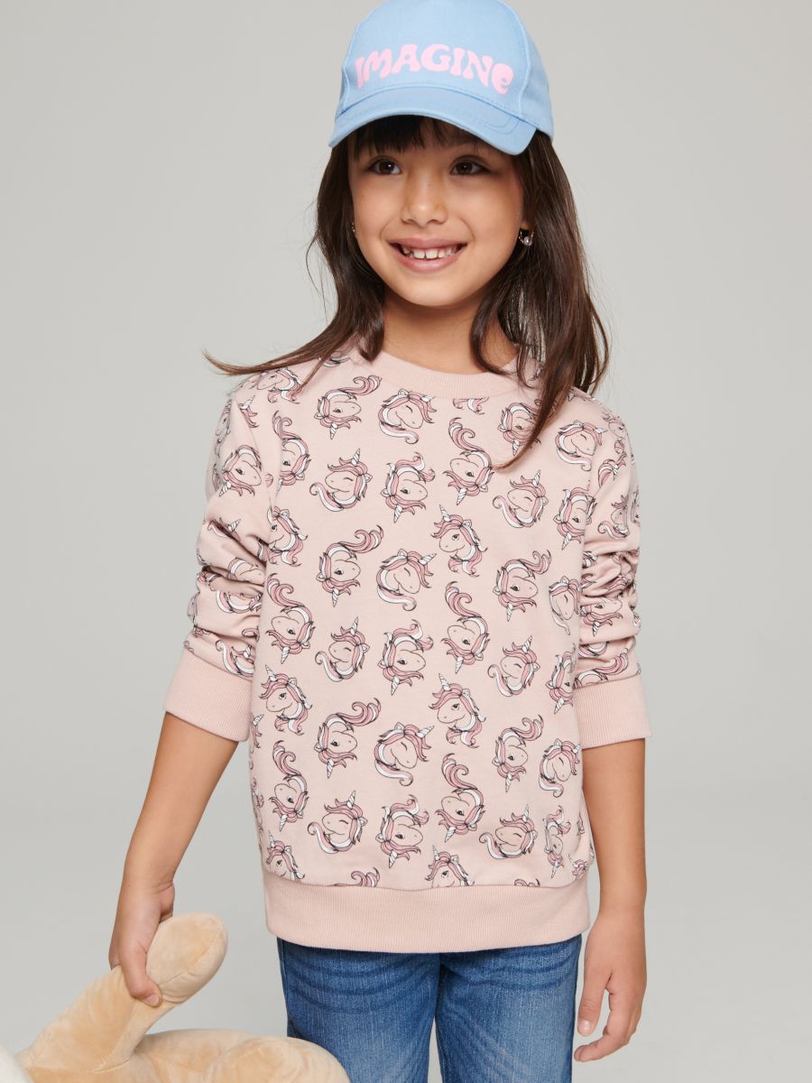 Sudadera con estampado, SINSAY, 3621J-03X