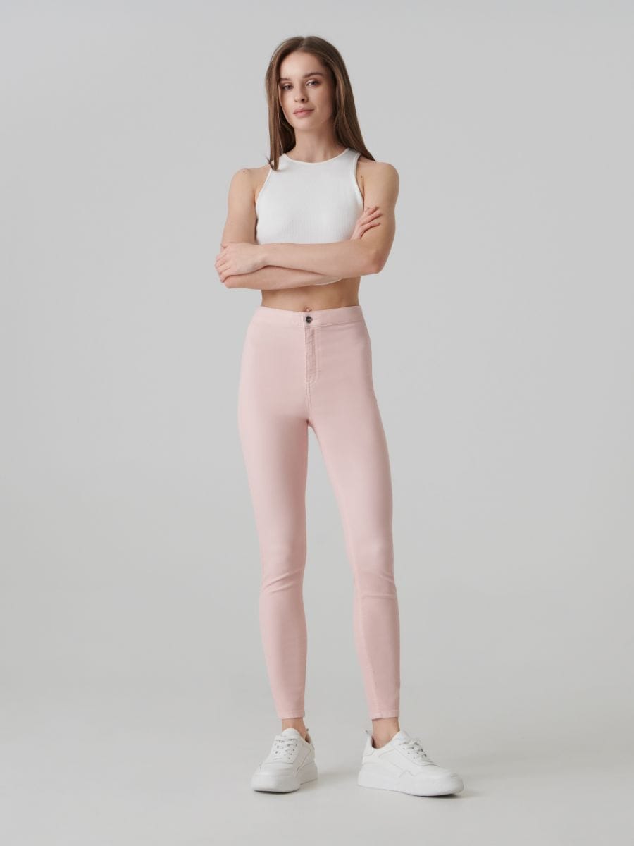 Jeggings skinny high waist, SINSAY 
