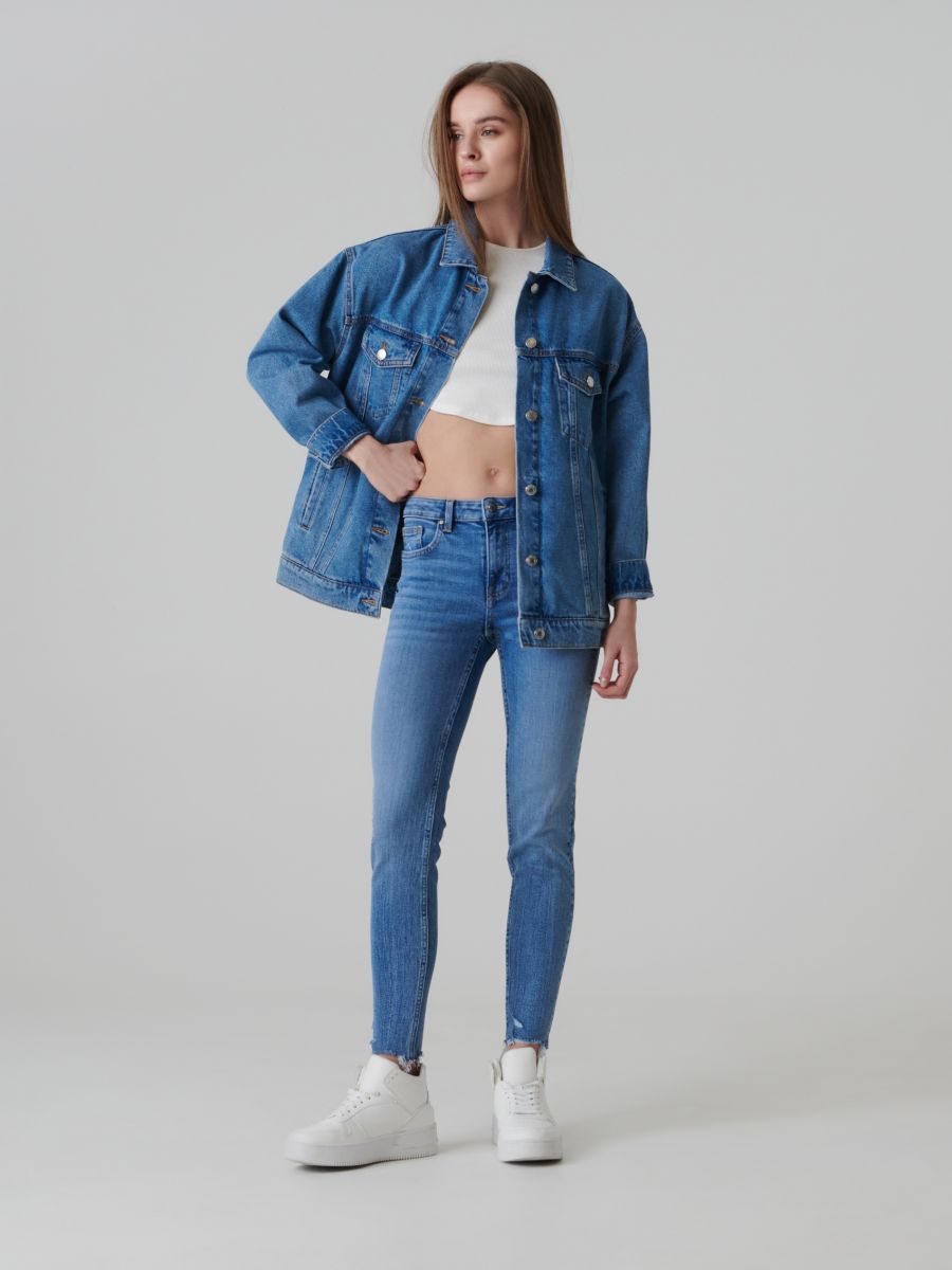 Mid rise skinny jeans, SINSAY, 6151J-55J
