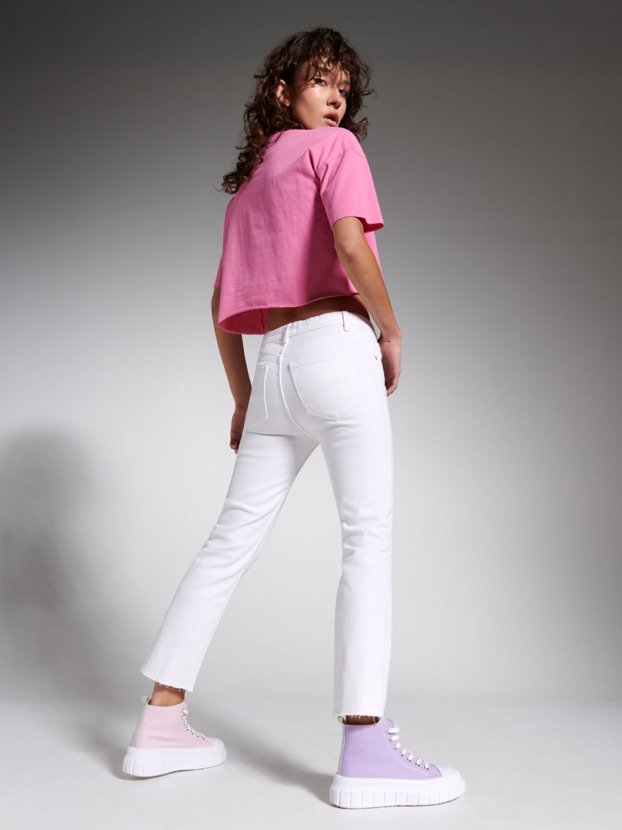 Mid rise slim jeans, SINSAY, 6176J-00J