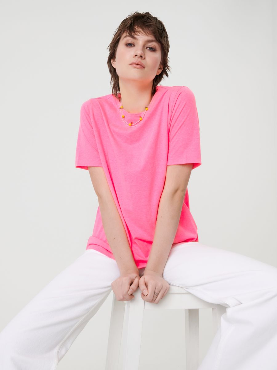 Oversized T-shirt, SINSAY, 7878J-42F
