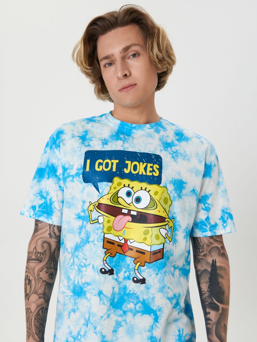 T-shirt SpongeBob, SINSAY, 8546I-52X