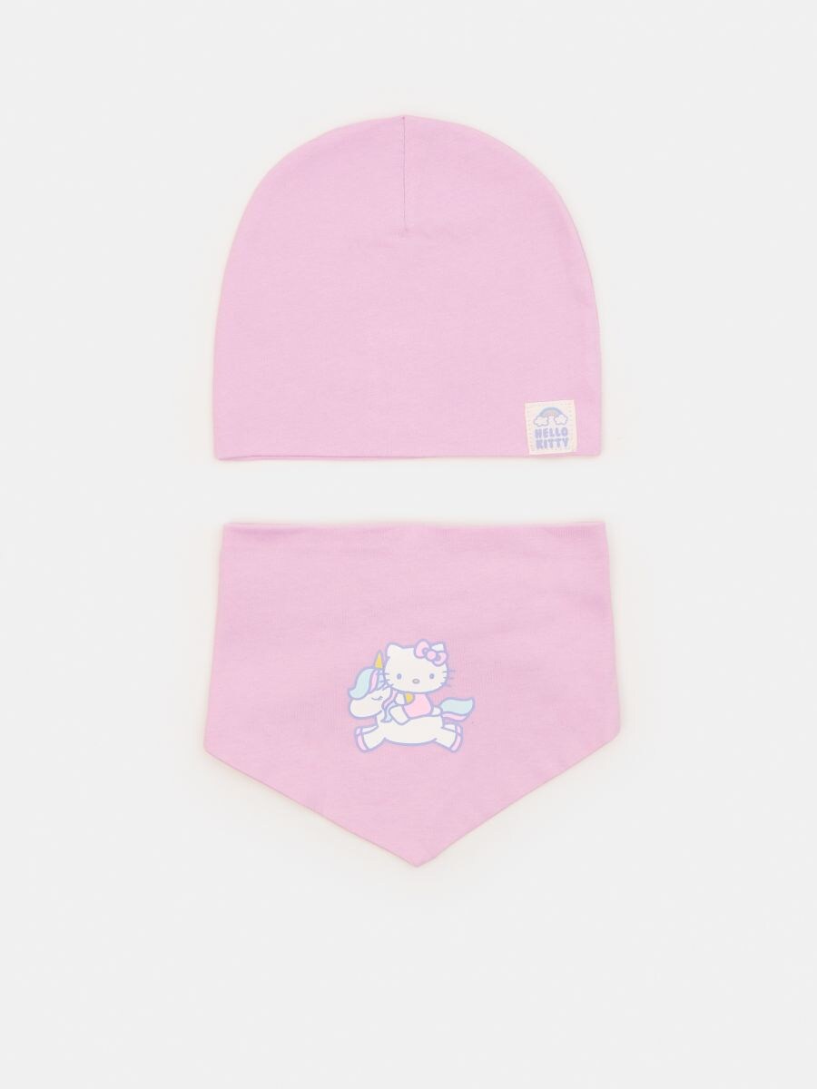 Set berretto e foulard Hello Kitty, SINSAY, 8717I-48X