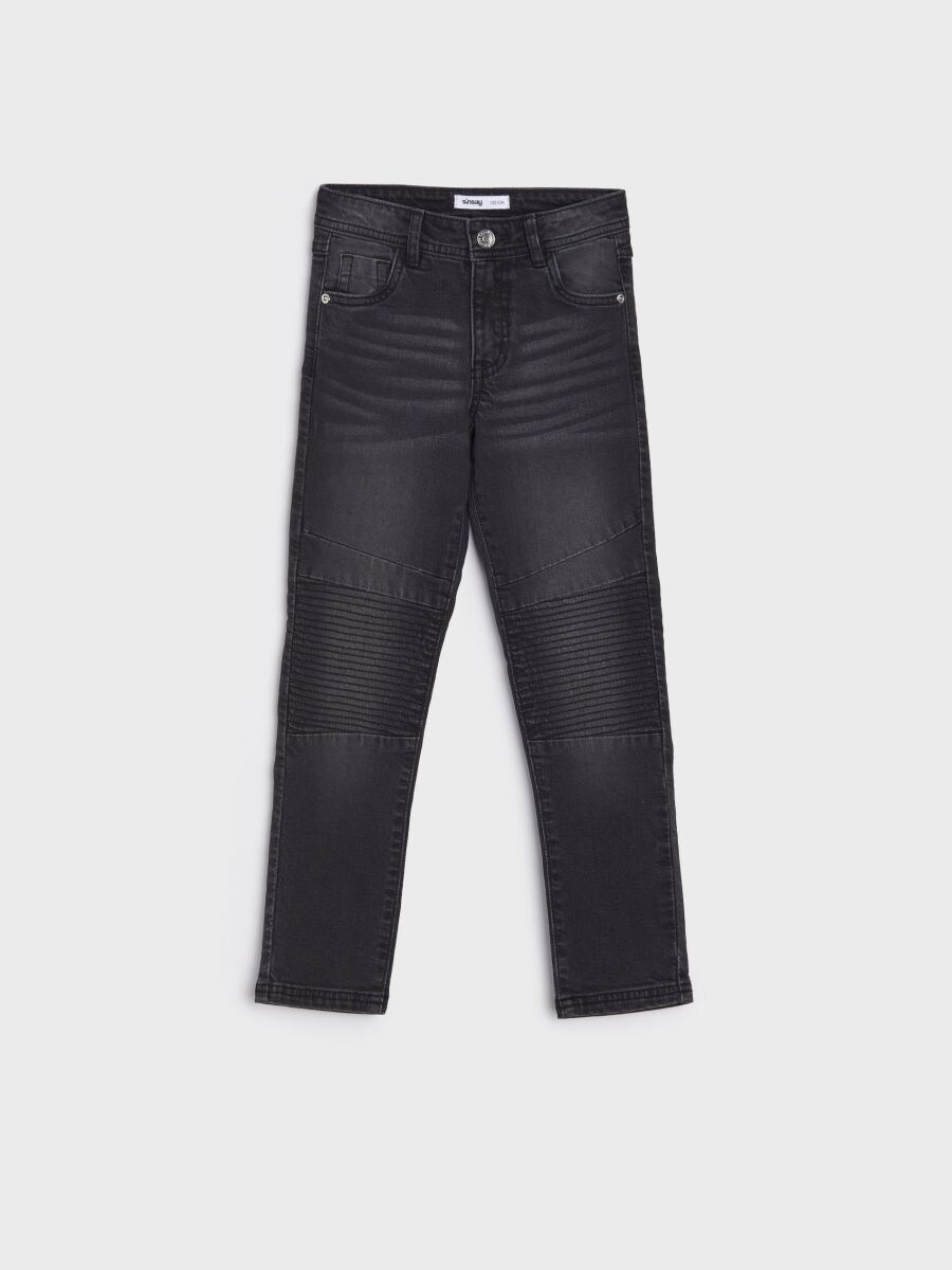 Jeans regular fit con effetto slavato, SINSAY, 9709E-90J