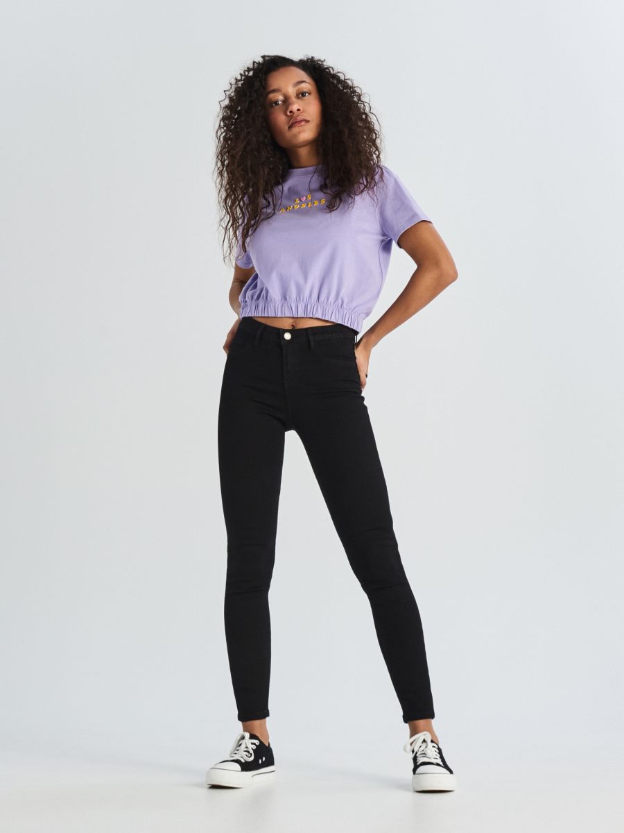 Medium rise skinny jeans, SINSAY, VR474-99J