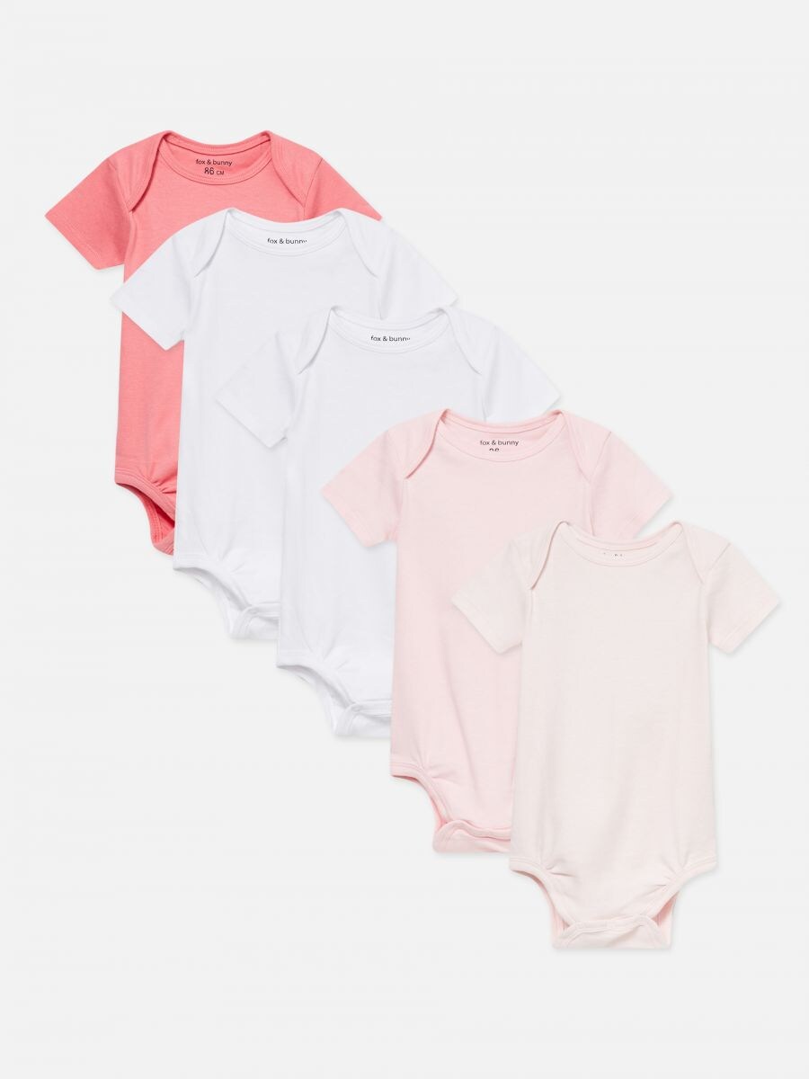 Sada 5 Body S Vysokym Podilem Bavlny Sinsay Wj270 42x