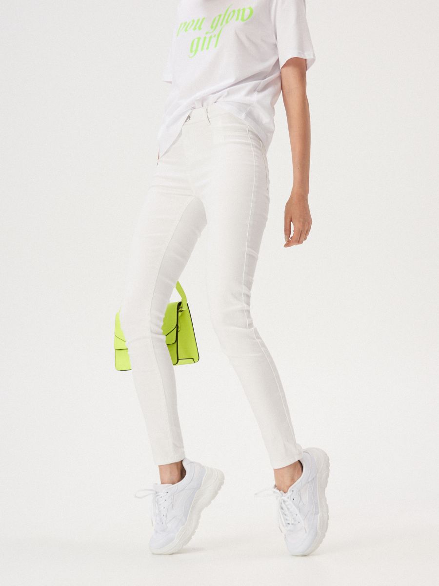 Medium rise skinny jeans, SINSAY, WQ566-00J