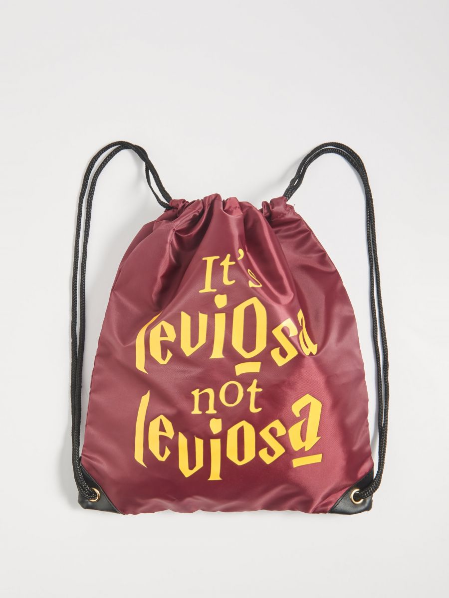 harry potter drawstring backpack