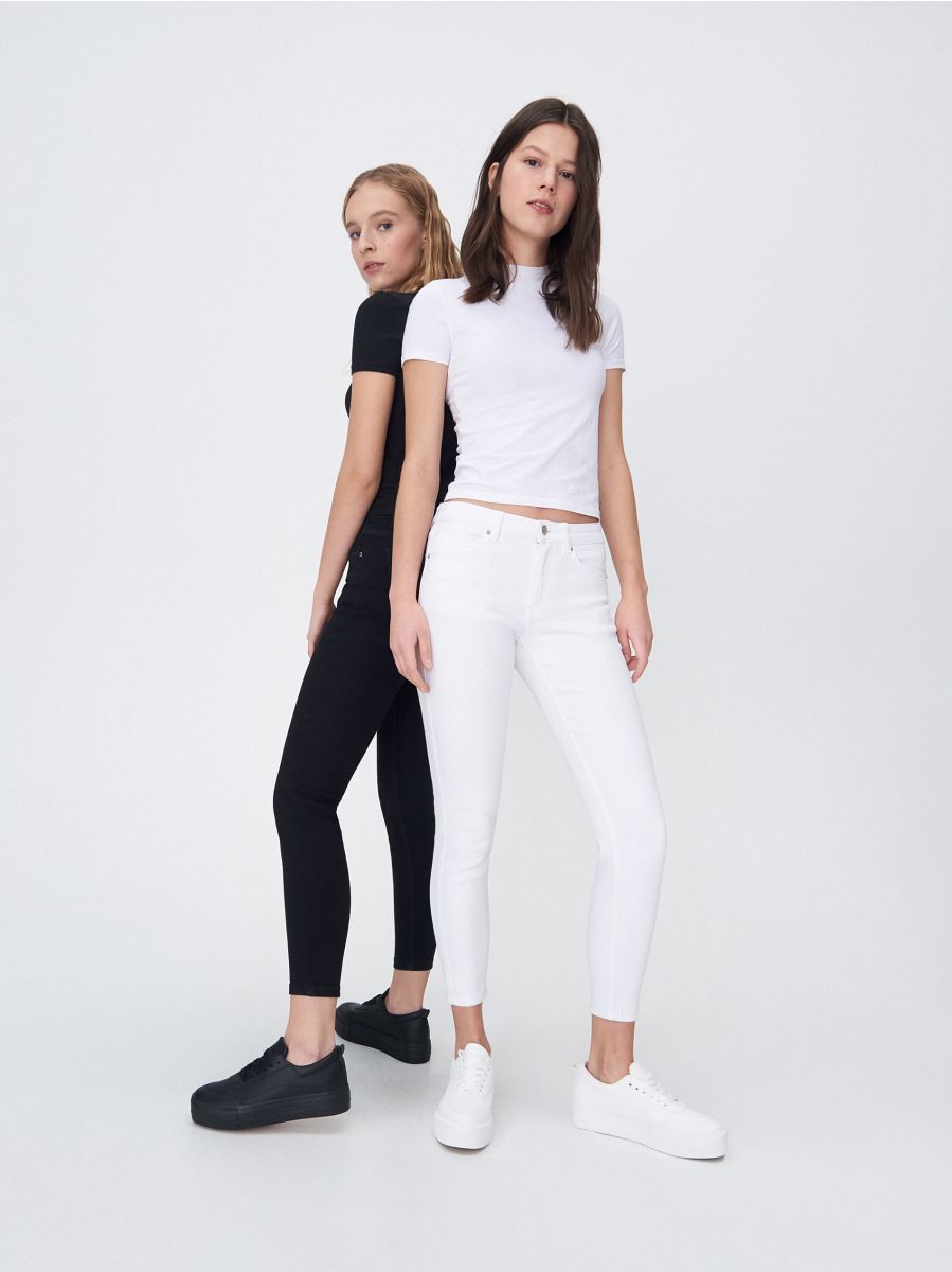 Medium rise skinny jeans, SINSAY, XV860-00J