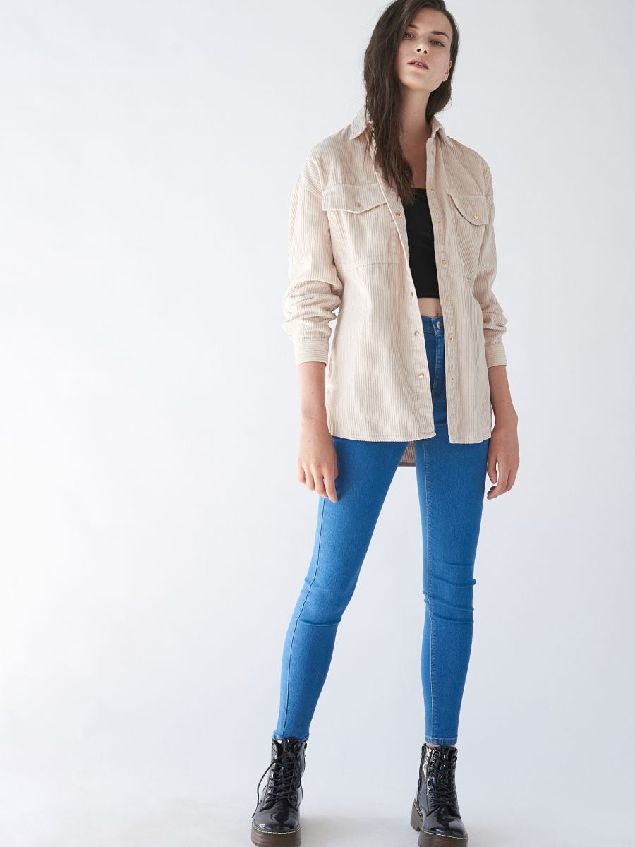 LADIES` JEANS TROUSERS, SINSAY, YY810-55J