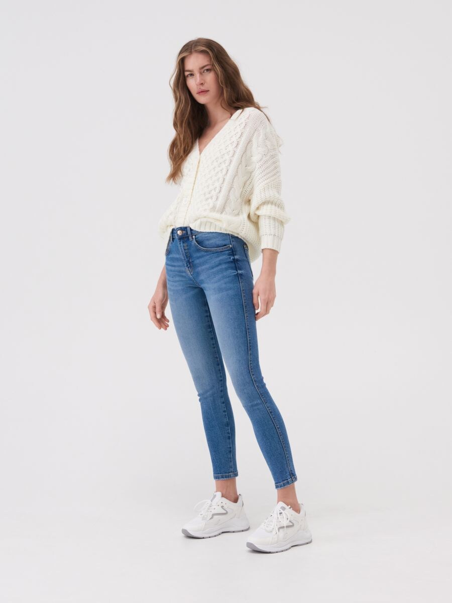 LADIES` JEANS TROUSERS, SINSAY, ZA519-55J