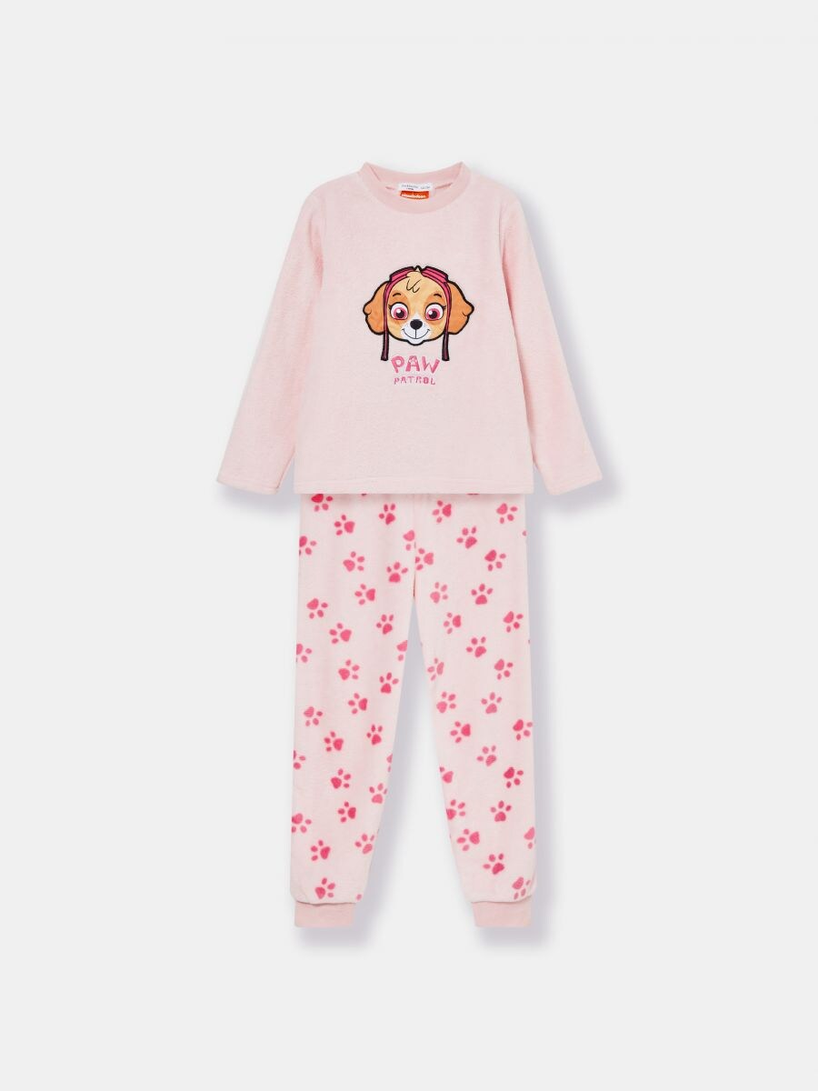paw patrol fleece pajamas