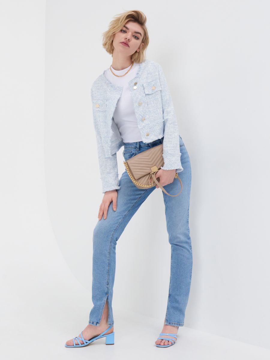 Mid waist jeans, SINSAY, ZT880-50J